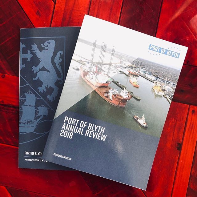 Another year of working with the Port of Blyth, lovely to see this years Annual Review all done and dusted 👌🏻 bit.ly/2GiT4cx