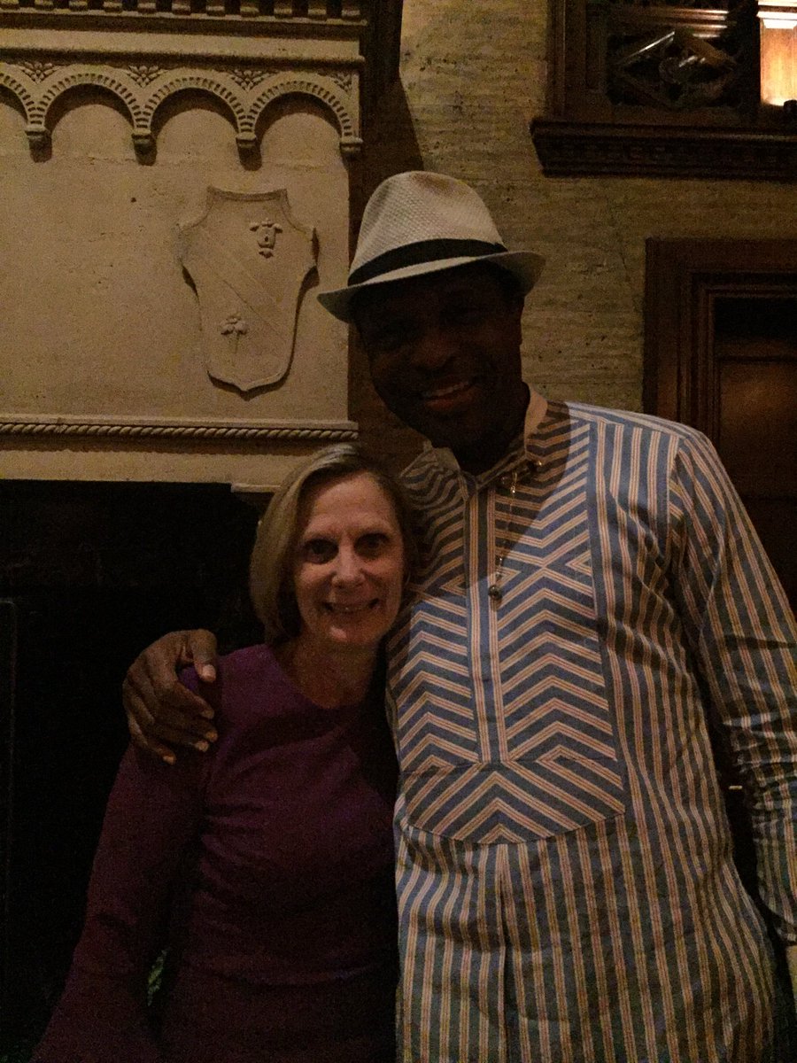 drpattyann's tweet image. Hanging out w/⁦@TonyeCole1⁩ is like having a front row seat in #transformational Leadership #politicsofpeace #unstoppable #oneinamillion