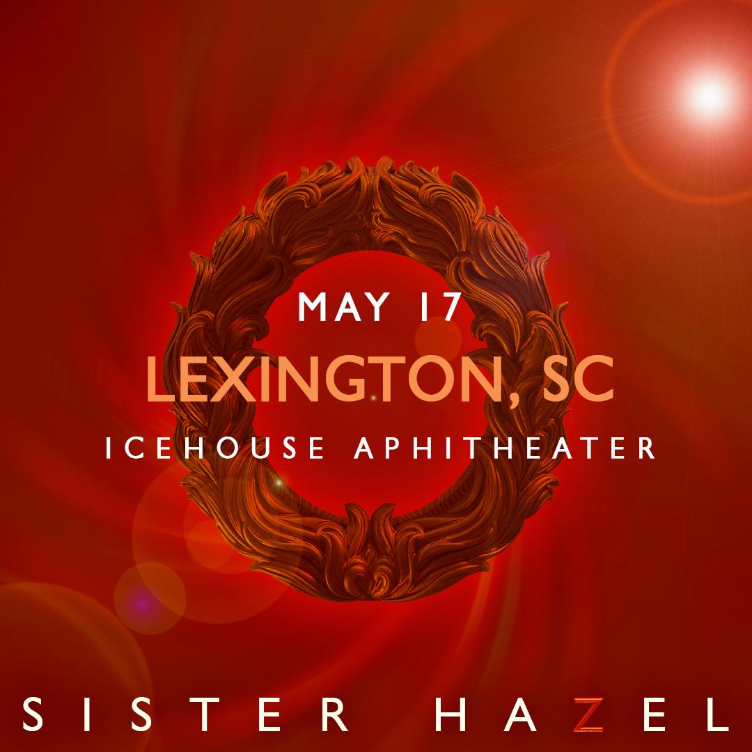 SisterHazelBand's tweet photo. Headed to #IcehouseAmphitheater on May 17!  grab your tickets: https://t.co/N7XNerrXfZ #Lexington #southcarolina #sisterhazelontour https://t.co/SrpwSROl2H