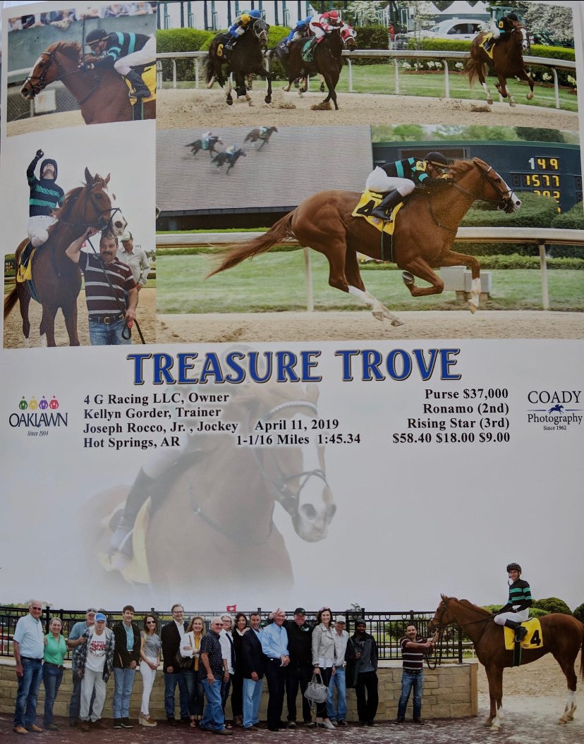 kellyn_gorder's tweet photo. Treasure Trove looks very proud of himself after his win on Thursday 😊 https://t.co/yvCflRtbM3