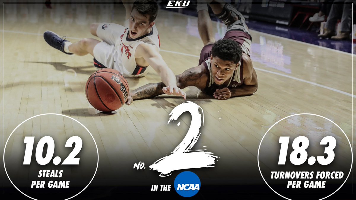 If you're going to play here, prepare to get a few floor burns.

We ranked 2nd in the COUNTRY in both steals-per-game and turnovers forced-per-game in 2018-19!