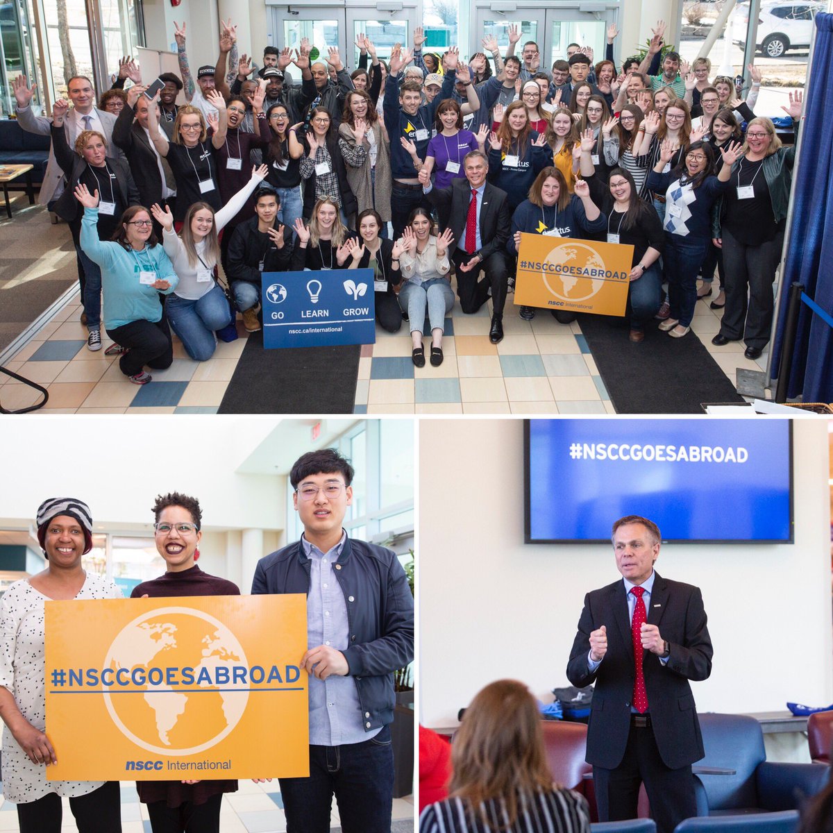 nsccintl's tweet image. #nsccintl pre-departure conference celebrating #learningabroad at #nscc! #nsccgoesabroad #golearngrow #nsccintlimpact @nsccprez @NSCCNews