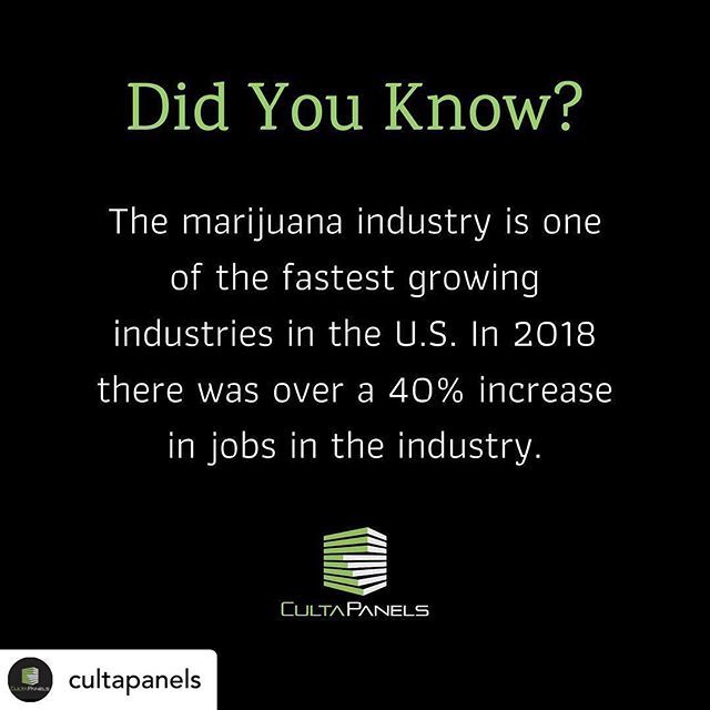 Posted <a href="/withrepost/">Repost app</a> • @cultapanels The marijuana industry has been growing at an explosive rate! Are you looking to start off your journey? Give us a call today to let us help you with your upcoming project!
.
.
.
.
.
.
.
.
.
.
.
.
#cultapanels #panel… bit.ly/2GrNHsJ