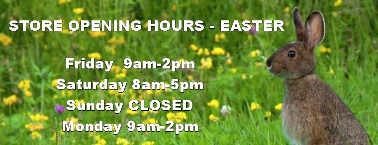 Easter opening hours..#brownsangling #bankholiday