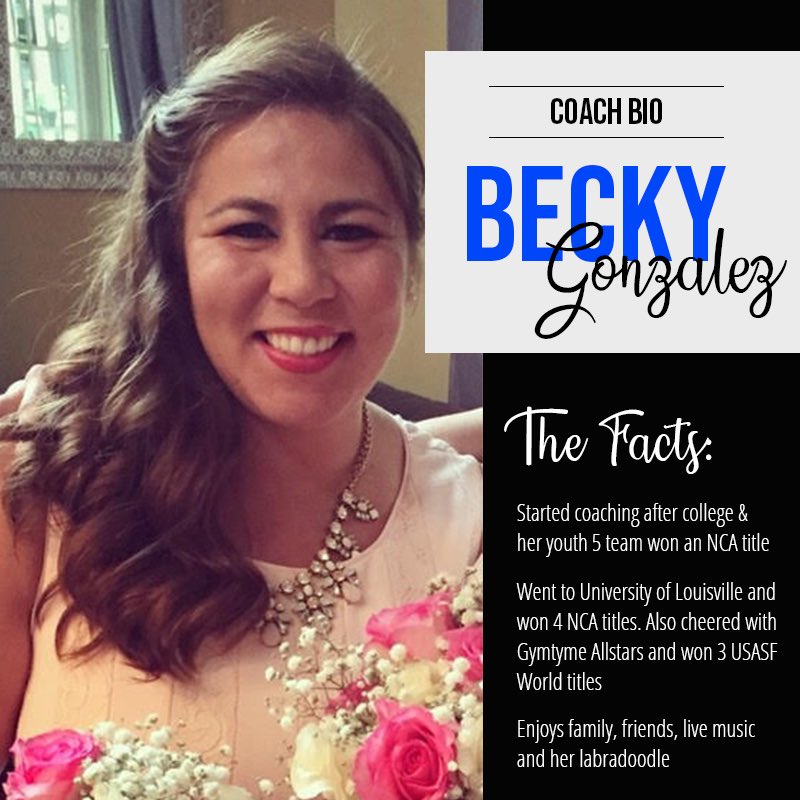 TheMDTwisters's tweet photo. Coach Becky is one of the most decorated coaches in VA! She’s worked with athletes at all levels since joining MDT in Sterling! She’s excited to be taking Ice to Worlds, on a Full Paid Bid, in just a few days!! https://t.co/ERTtKMgClB https://t.co/L9wPhPaUNJ