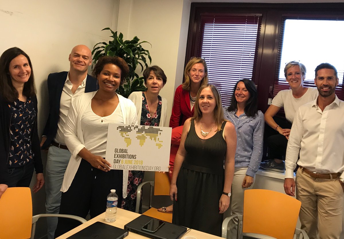comexposium's tweet photo. Day 3⃣ to our throwback week ! Today we are sharing with you the participation for the #GED18 of our office in 📍La Défense, in Aubagne ☀️ and the Retromobile team 🚘 Just a few more weeks before we show you what we planned for @GED_2019  #GED19 #WeAreComexposium https://t.co/FQELCVC2sI