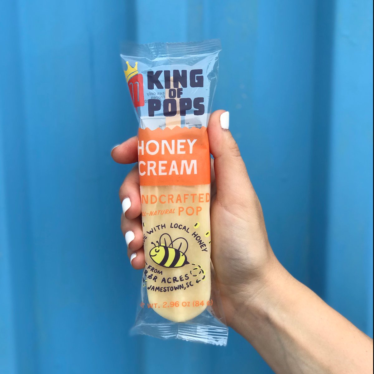 AVAILABLE: Honey Cream Pop by South Carolina's own, R &amp; R Acres🍯, is here for any weekend or Earth 🌎Day events. #kingofpopsgvl

Order it for your event here 👉 bit.ly/2UpzGzE