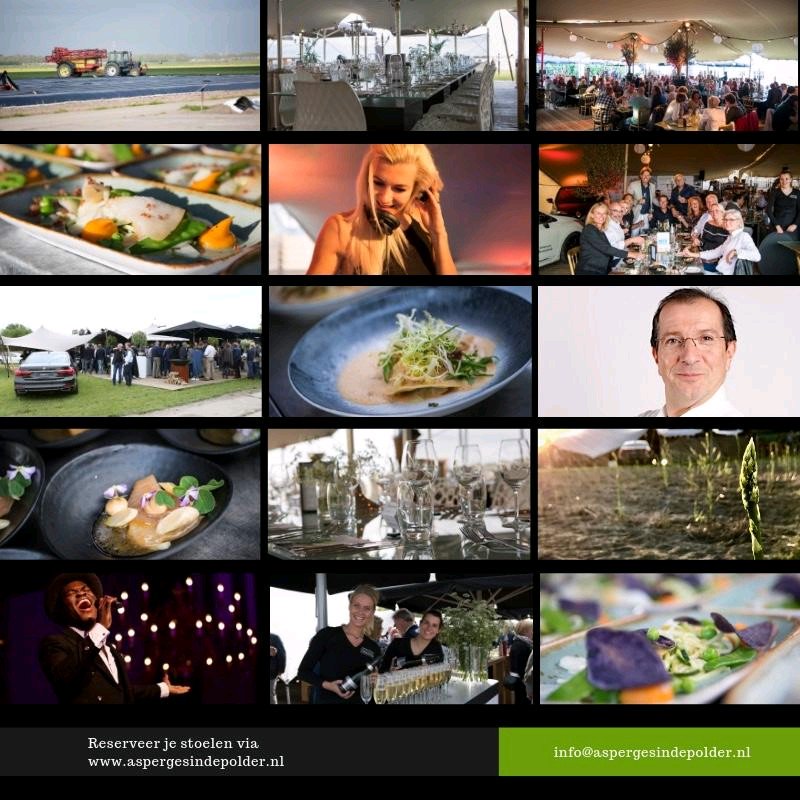 Kom je ook genieten tijdens het leukste bourgondisch (netwerk) event. Zie onze mogelijkheden
aspergesindepolder.nl