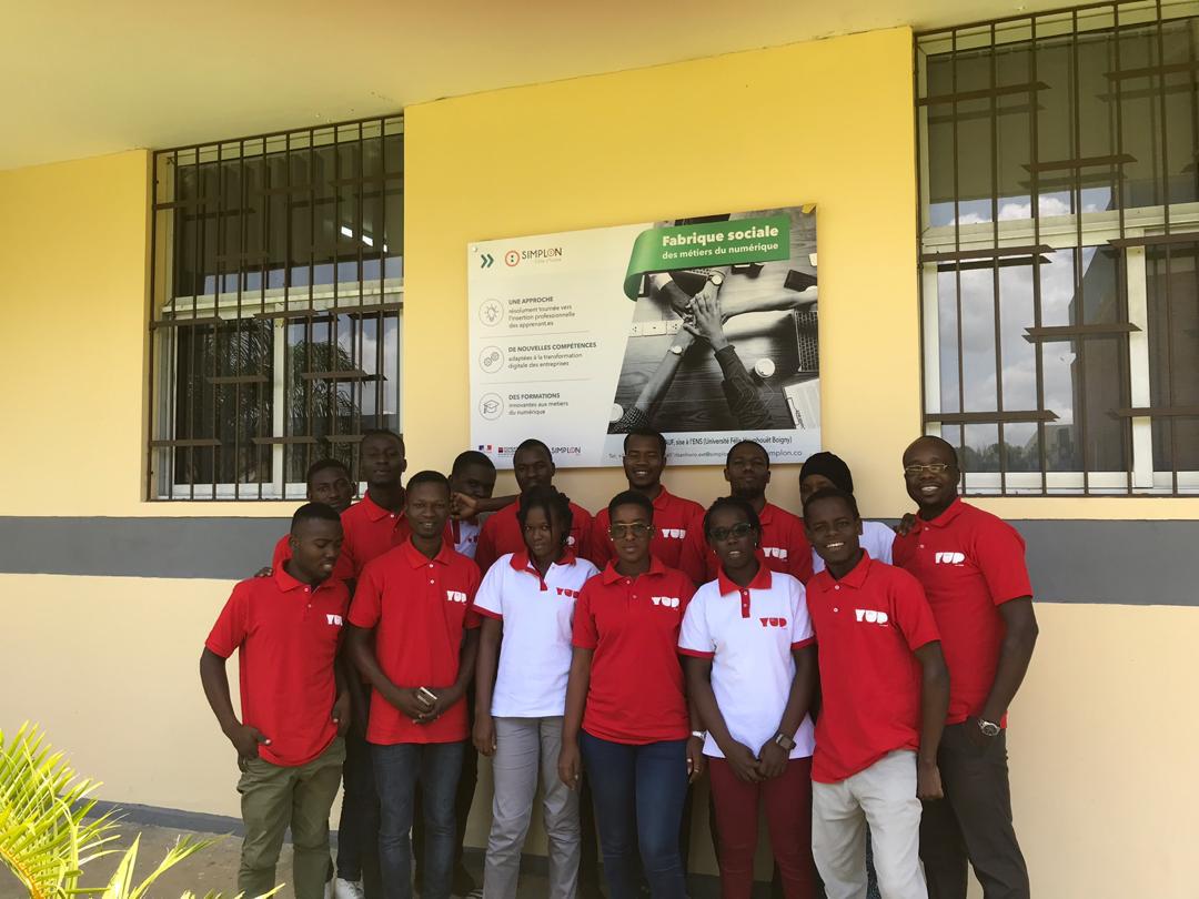 Le travail bien fait est la devise des simploniens...
Quelque chose de grand se prepare avec #yup et <a href="/Societe_General/">Societe_General</a> <a href="/SimplonCiv/">Simplon Côte d’Ivoire</a>. Merci à la direction de yup qui nous a rendu visite pour nous féliciter et encourager.  #InCodeWeTrust <a href="/2019Simplon/">MTN ACADEMY by SIMPLON</a> <a href="/simplonco/">ok</a>