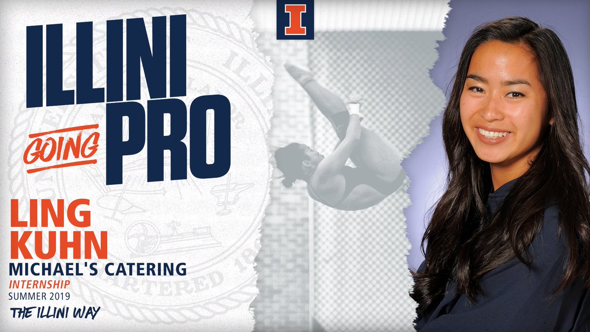 TheIlliniWay's tweet photo. Congrats to Ling Kuhn of @IlliniSwimDive! #IlliniGoingPro #TheIlliniWay https://t.co/oI81Ij5NQO