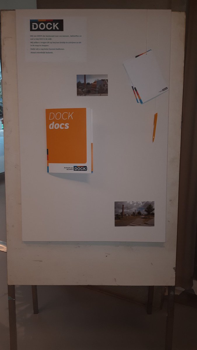 Dock inventariseert @Dockutrecht de wensen en behoeftes van bewoners. Kom naar Brede school #HetZand en maak uw wensen kenbaar.