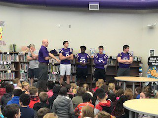 MuskieFball's tweet photo. Thanks to @snzillig and the staff a Madison Elementary for having us over today to talk about Attitude/Effort an the importance of getting involved! @MuscatineCSD https://t.co/sOHXrSLWJQ
