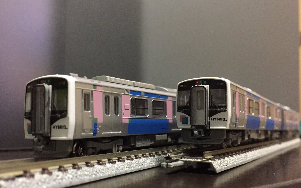 今週の新規入線✨鉄道コレクション 28弾 HB-E210系仙石東北ライン。N化
