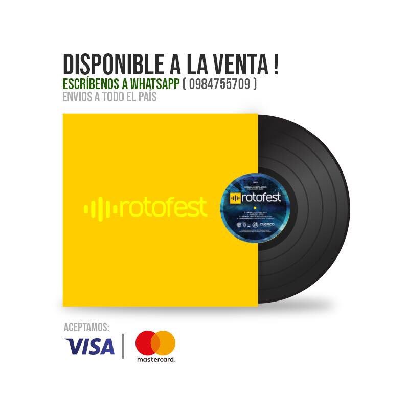 Rotofest's tweet image. No te quedes sin tu Disco Oficial del Rotofest [Stock Limitado ]
puedes conseguirlo en los locales de Cu Gallery y GShop ( Centro Comercial el Vergel ) 
#Rotofest #DiscoVinilo