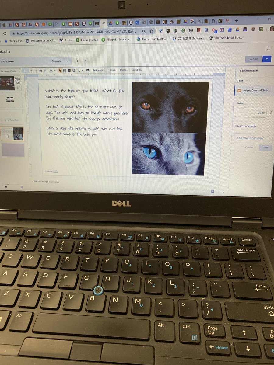 knelanewton's tweet photo. #BookaKucha Choice reading with accountability &amp; no worksheets @RaeFearing @jcorippo #noworksheetmonth #EduProtocols https://t.co/NLziiQam1Z