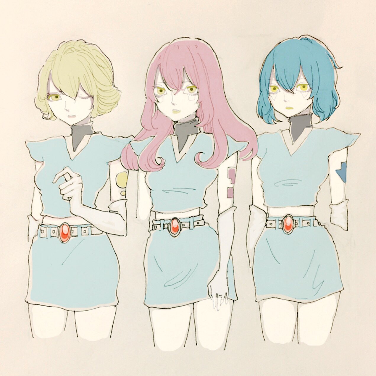 𝚝𝚖𝚐 ポケモン擬人化 ユクシー アグノム エムリット ポケモン ユクシー アグノム エムリット イラスト 描いてみた T Co B6gqp59gni Twitter