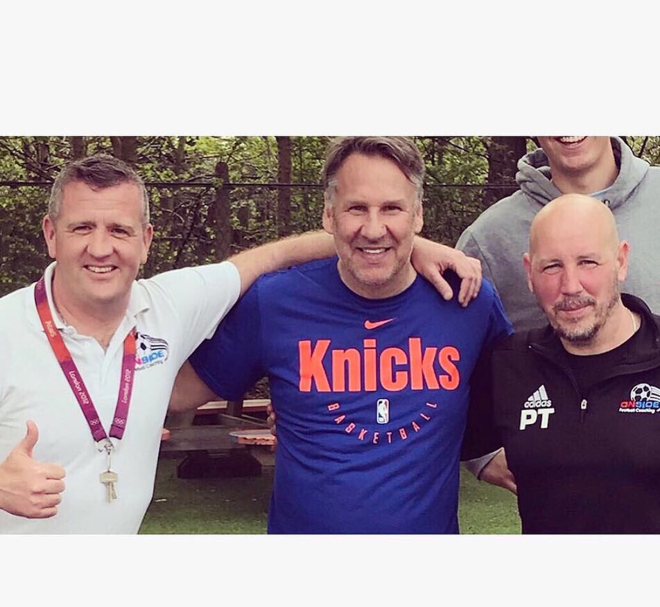 onsidefc's tweet photo. Top day at work with Mers today at our Easter camp ⚽️❤️ #arsenallegend #baller #toplad https://t.co/yNzBvdt2Is