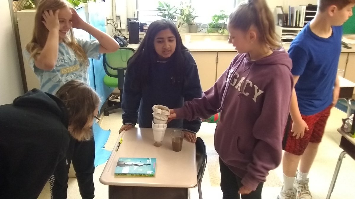 Students tried to build their own life straw water filters... Mixed results.  Would you drink it?