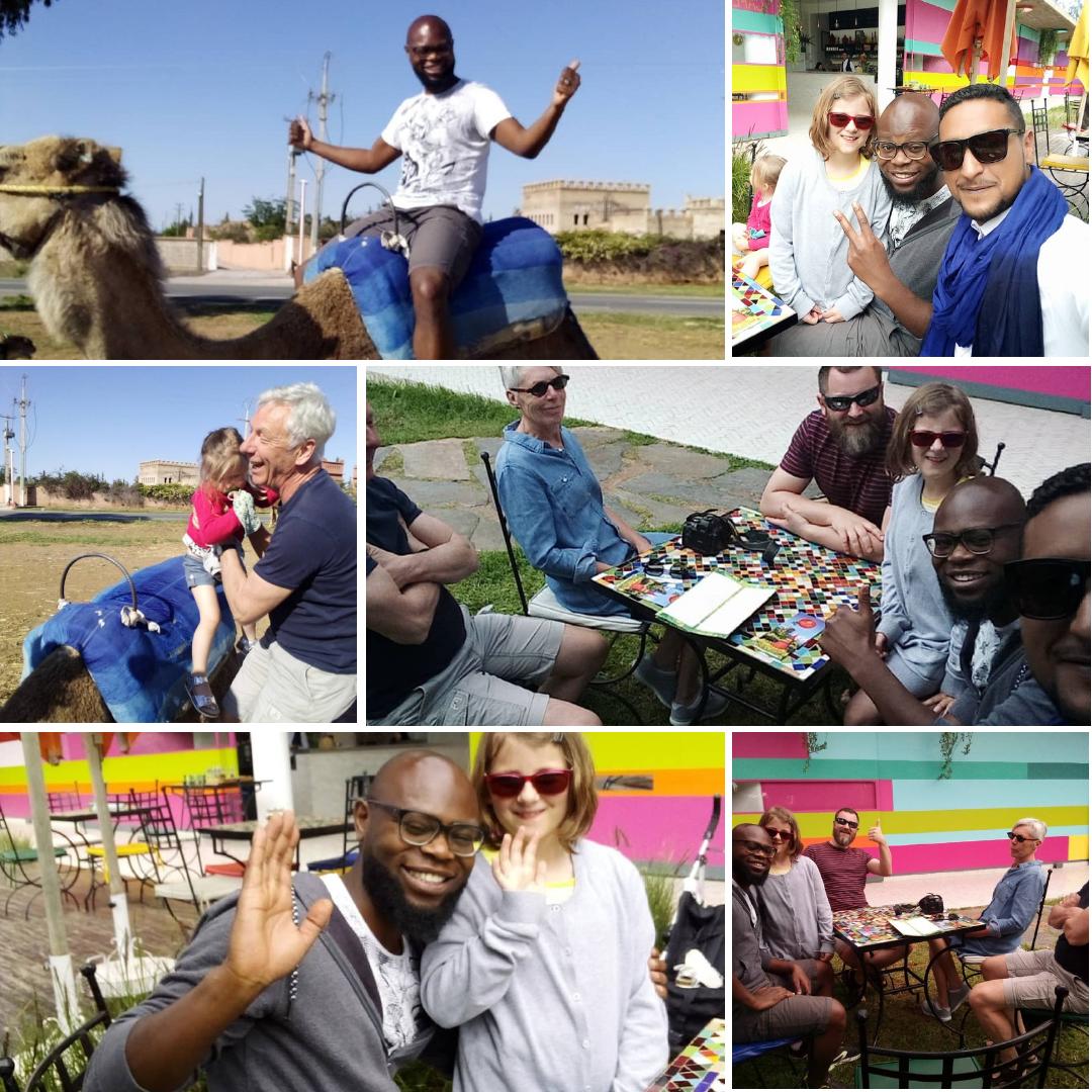 FirstMarrakechT's tweet image. Happy time of a family with #firstmarrakechtours tours company in #marrakech 
let's travel and discover #morocco
Let's have fun in #marrakech 
Go for day trips #daytrips 
Let's do amazing activities : #camelride #quadbike #shows #maroc #viajes #travel #holiday #vacation