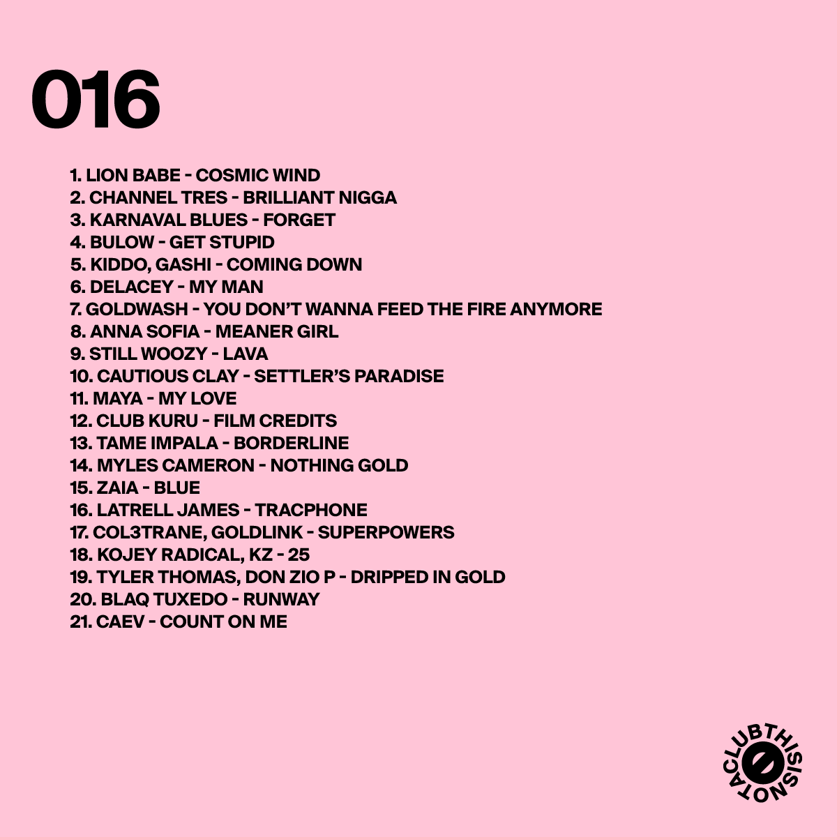 thisisnotaclub's tweet photo. 🏁 [NEW PLAYLIST] Collection 016 🏁

 https://t.co/5eSnvCNrVE https://t.co/akxHaKUDBZ