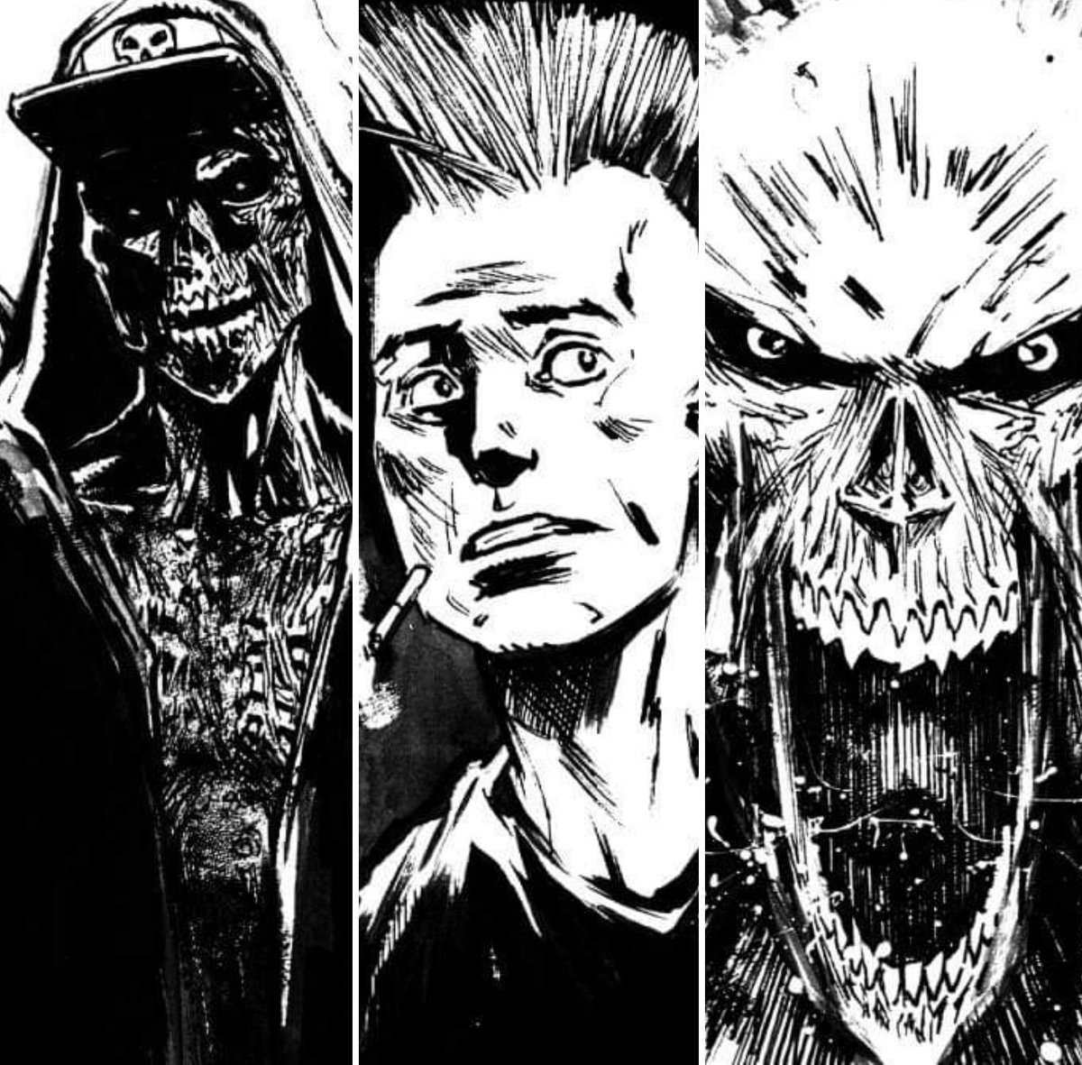 Some random panels from Rad Wraith, coming to Kickstarter May 1st! #horror #comicart #Kickstarter 
