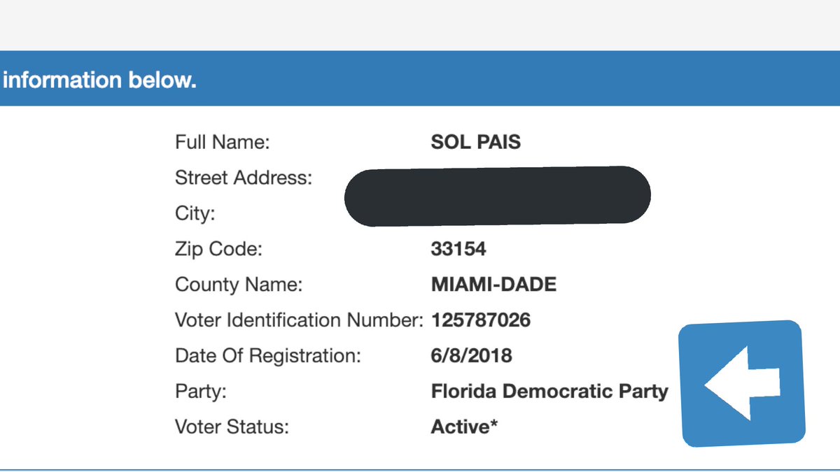 Sol Pais was a registered Democrat