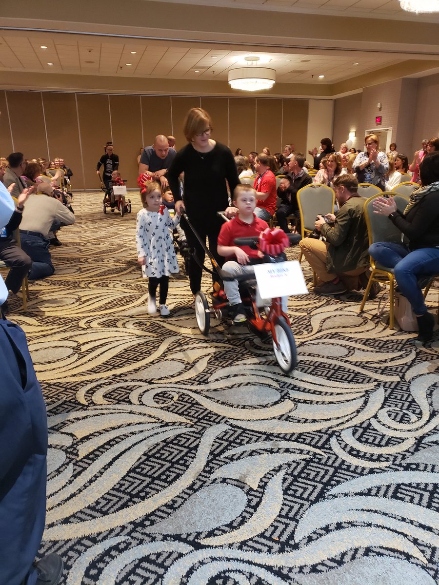 cish39's tweet photo. @WIU_Curriculum so proud to work to work for an organization that puts kids first.  Today we celebrated with Variety Charity to provide bikes to our kids. #varietycharity https://t.co/NQ7hORJxH5