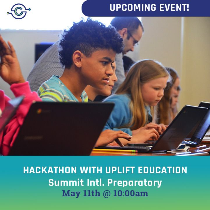CodeStreamDTX's tweet image. Inviting all @UpliftEducation Coders! Check out out our upcoming Hackathon May 11th at 10:00am. // Registration link: buff.ly/2XkoEh2
#education #code #codingisfun #hackathon