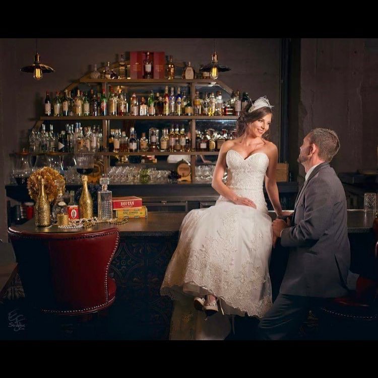 While guests are celebrating upstairs in the Ambassador Hotel, newlyweds can sneak down to our speakeasy. Our pharmacists will mix up a perfect cocktail to toast a new life together.

📷 IG bowmanandcompany