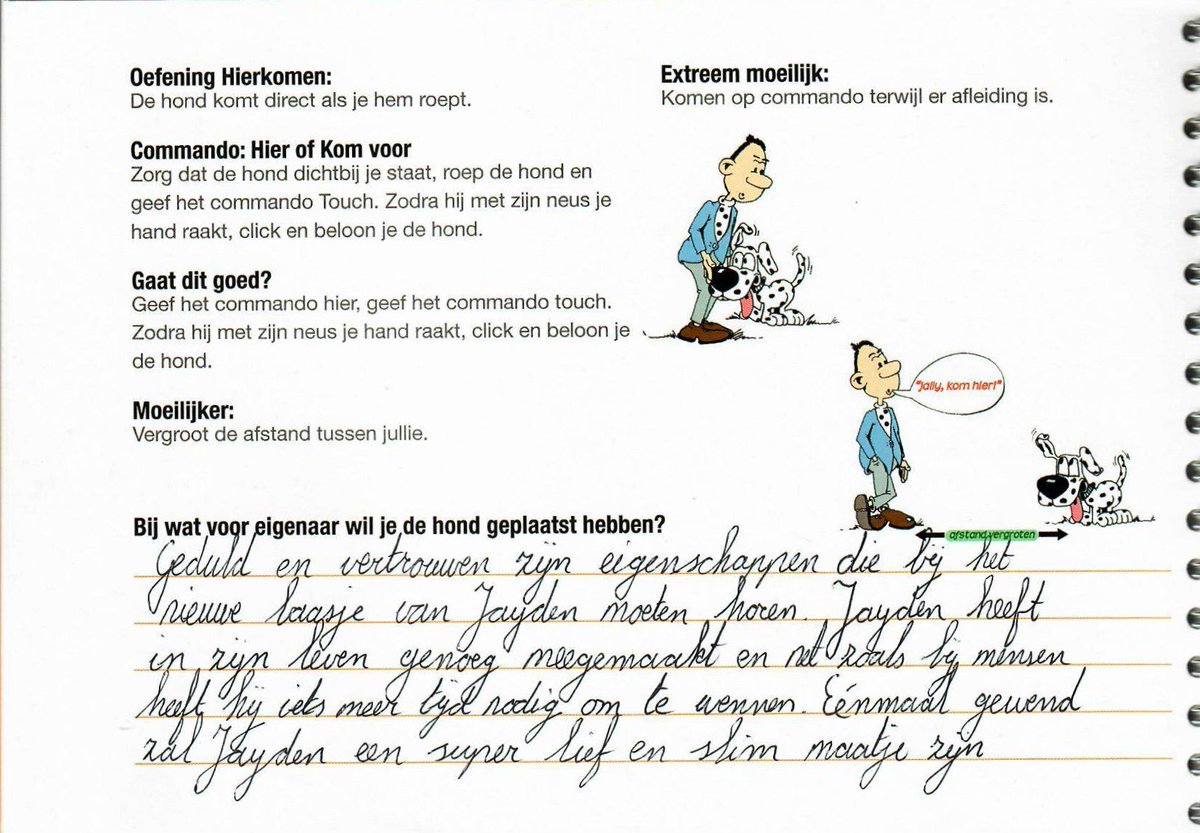 DutchCellDogs's tweet image. Aan gedetineerden vragen we om advies bij wat voor mensen ze hun hond zouden plaatsen. Lees hier het dagboekfragment van de trainer van Jayden.