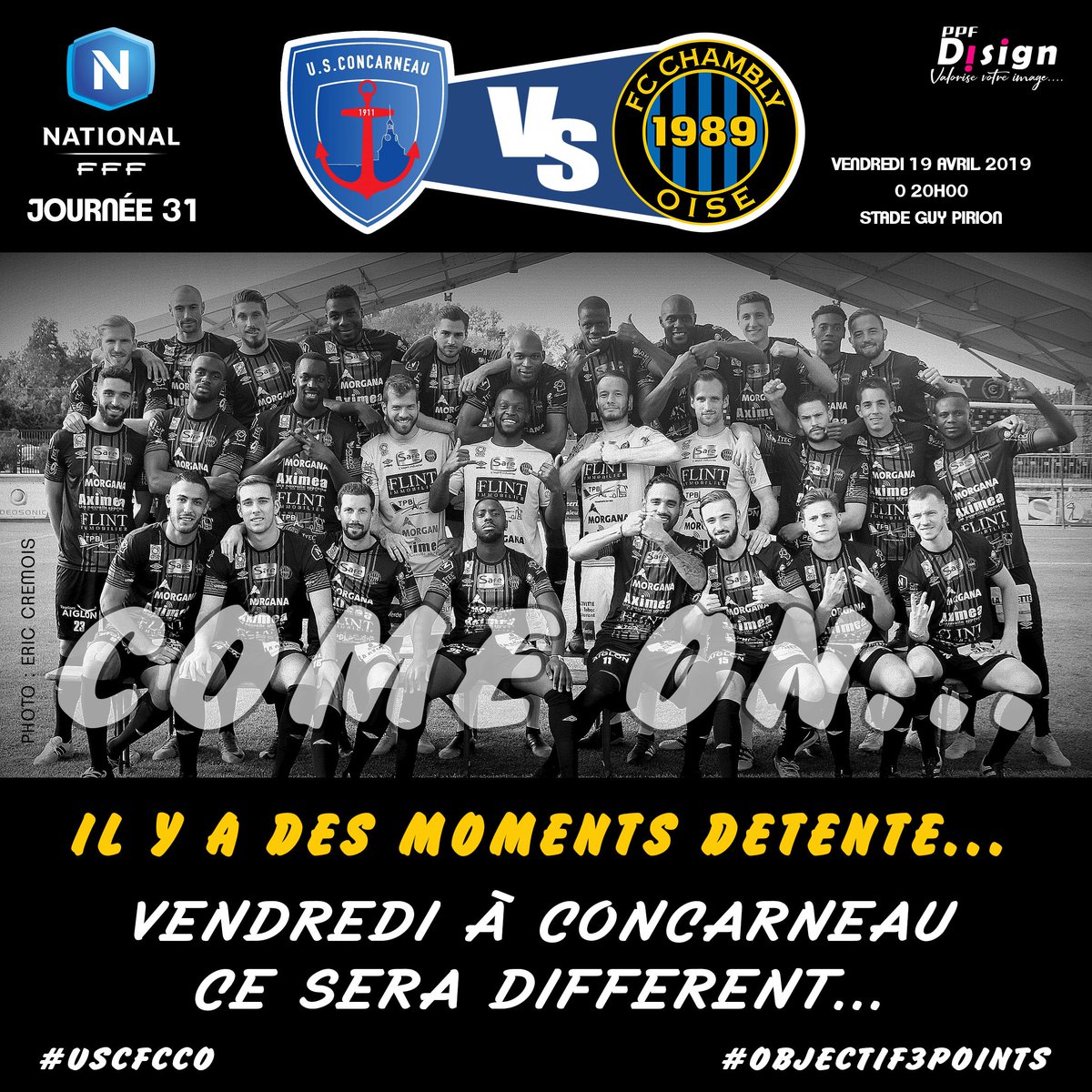 EC_PHOTOSPORTS's tweet photo. Mon soutient au @FCCOISE ...
#COMEON #OBJECTIF3POINTS #ALLEZCHAMBLY
@CD_oise @hautsdefrance @CourrierPicard #NationalFFF https://t.co/auvFcPaeBp