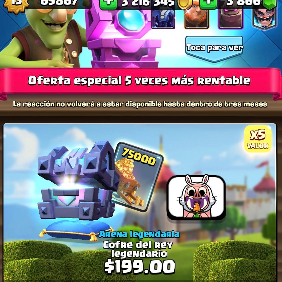 50 Rt's y 25 follows y por la noche realizo 1 torneo de 100 personas y quien lo gane le compro la oferta.🔥🔥🔥🔥