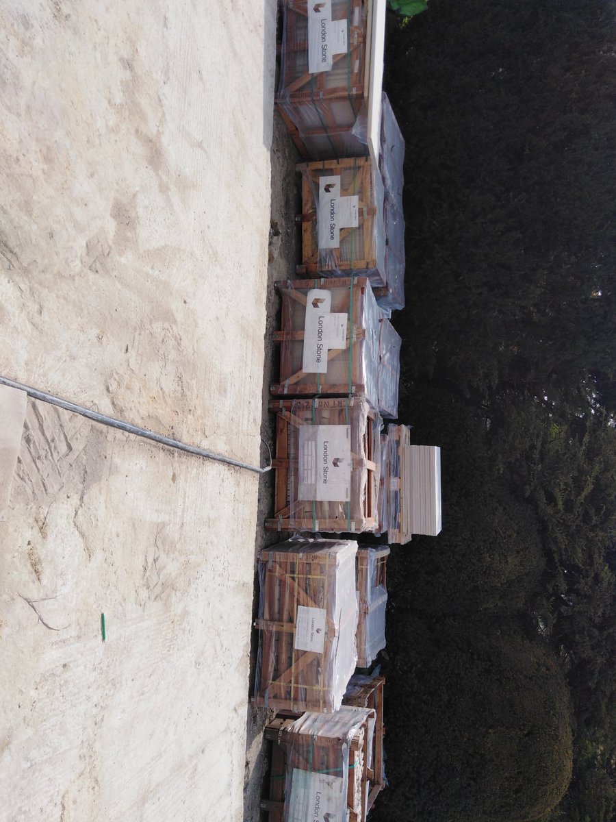 Thanks <a href="/_LONDONSTONE/">London Stone</a> for the delivery and can't wait to see what <a href="/gardentastic/">Sophie Cameron</a> do with it all