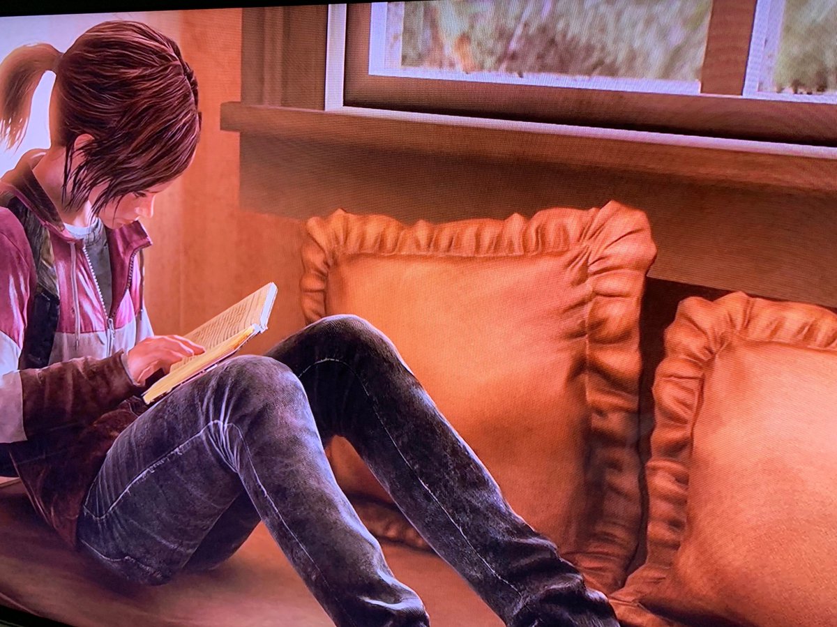 LucaPlayingUs's tweet photo. In my opinion the best cutscene so far: On one hand the developers want to make our generation reflect on ourselves ("it is really all they had to worry about?"), on the other hand many emotions come into play. @PlayingUs #PlayingWithTheEnd19 https://t.co/xW49oQ2WvO