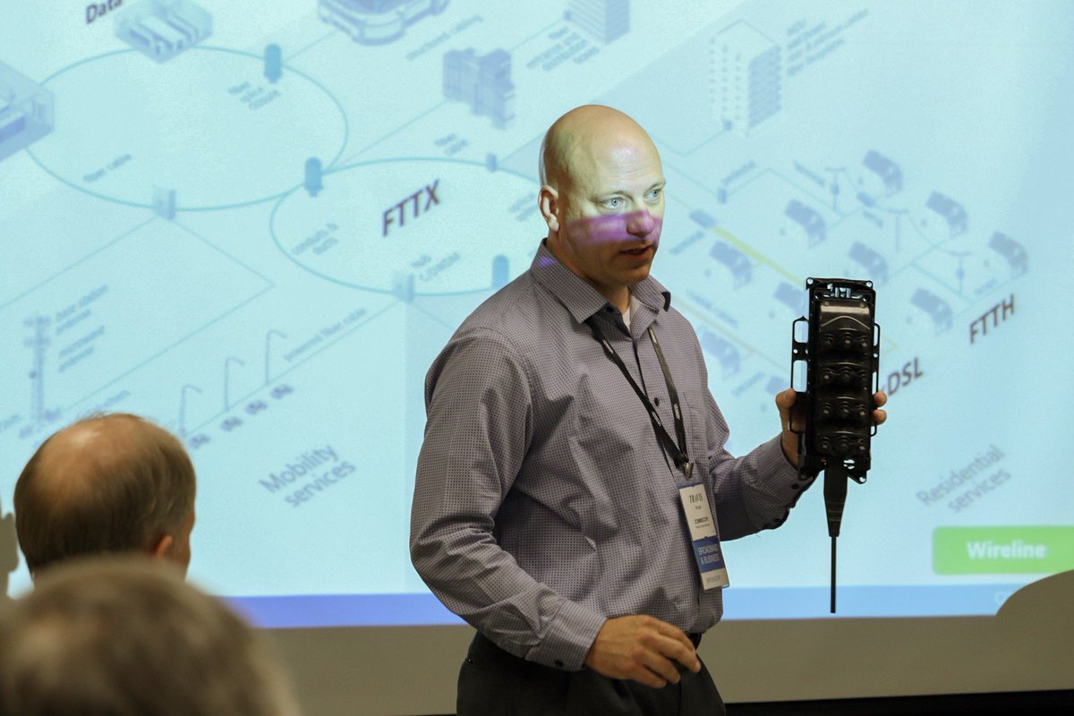 Adtran's tweet image. This afternoon we got to hear from our Gold Sponsors for #adtranBBSS19 @innovsys @KGPCo1 @walkerfirst @CommScope @ViaviSolutions @ZyxelNews