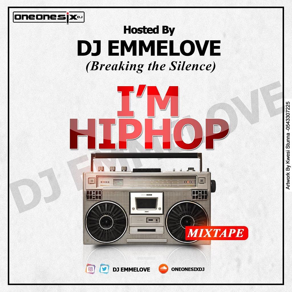 Another mixtape banger coming up from the camp of *oneonesixdj*. 🎵🎵*2 more days* till the I’M HIPHOP mixtape by *dj EMMELOVE*🥳🥳 All your favorite hiphop bangers from back then till *now*

Follow this link to be the first to listen 👂🏾 
soundcloud.com/user-50549715
<a href="/oneonesixdj/">oneonesixdj</a>