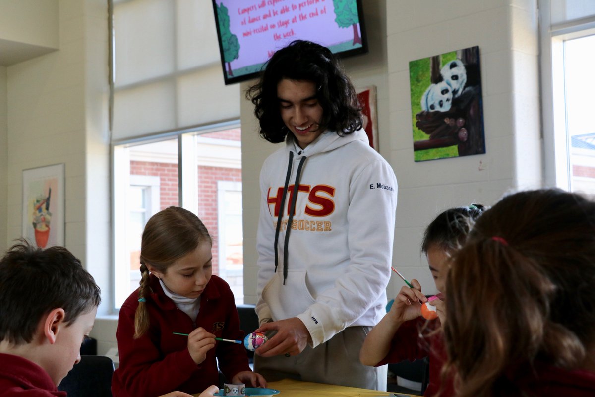 HTSRichmondHill's tweet photo. Thank you, @HtsPrefects, for organizing and leading Easter activities for our Lower School students today! https://t.co/i51Mlya7pa