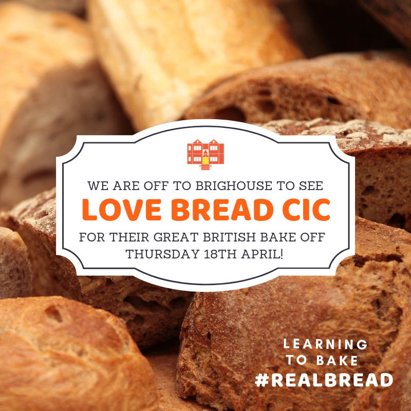 We are so excited to be going to visit our friends at LoveBread tomorrow in Brighouse! We are going to be having loads of fun learning some new cooking skills and whilst we make some fresh #ProperBread 🍞🍞🍞

#ShapeLindley #Huddersfield #Childcare  #LoveBreadCIC  #HolidayClub