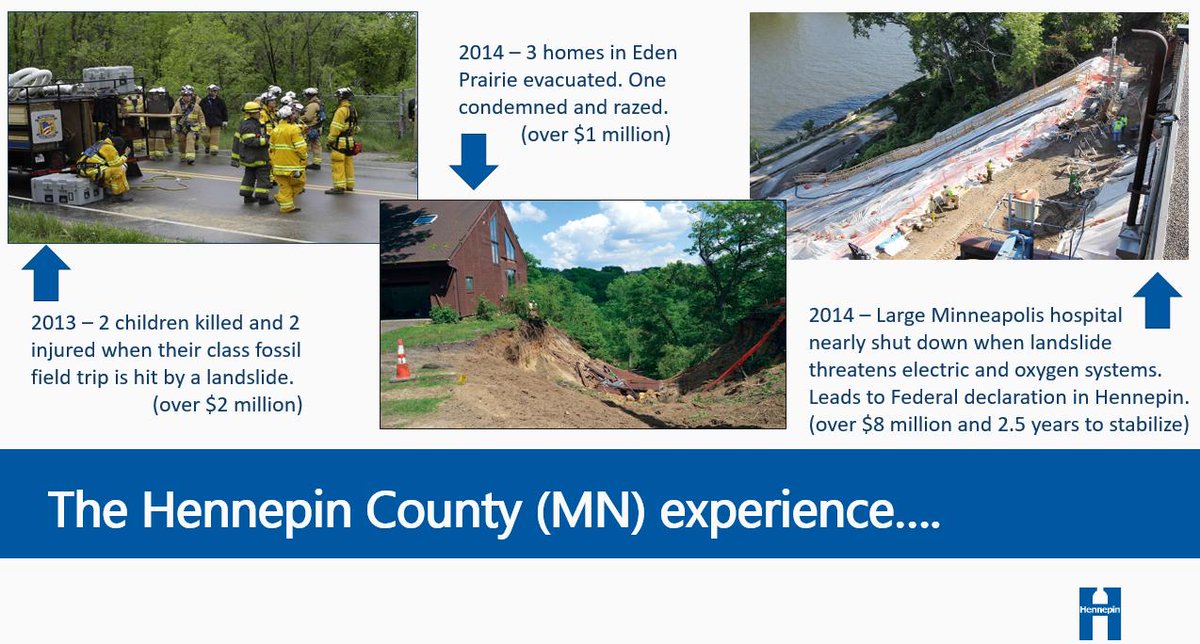 EW: Hennepin county, Minnesota is no stranger to recent landslide events #CIWebinar