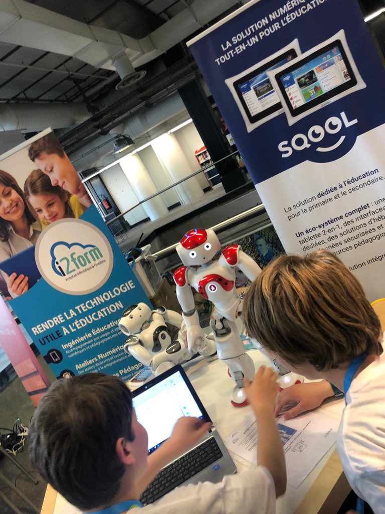 i2form's tweet image. RoboCup Junior à la cité des sciences : une journée pleine de belles rencontres pour I2form avec les jeunes compétiteurs, les enseignants et inspecteurs de l’Education Nationale, les professionnels constructeurs, distributeurs et industriels. @SBREurope @i2form #I2FORM