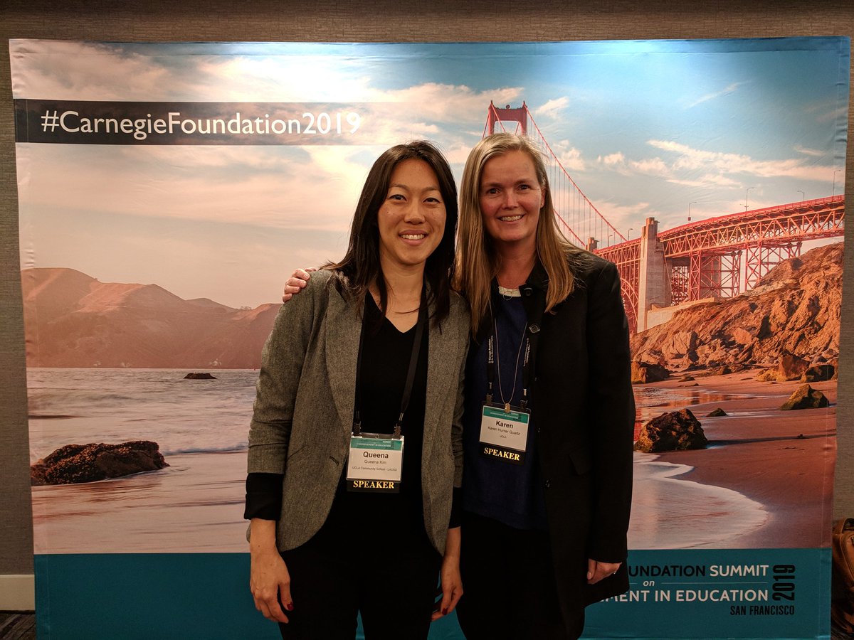 Honored to share our improvement journey  <a href="/UCLACommSchool/">UCLA Community</a> <a href="/LASchools/">Los Angeles Unified</a> @uclagseis  #CarnegieSummit2019