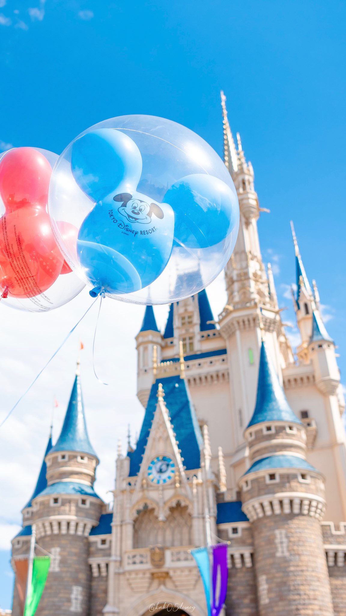 東京ディズニーランドによく似合う ミッキー型の風船を片手に持てば 最高の1日がはじまる T Co Ke5apostlg Twitter
