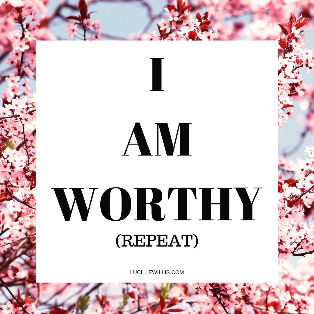 LucilleWillis_'s tweet photo. I Am Worthy! (Repeat often) 🙌🏽🙌🏽 #IAM #worthy
#iamworthy
#youareworthy
#worthyoflove
#21daysofpraise https://t.co/fEQy0oUs6i