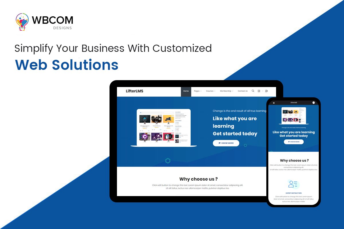 techwizw's tweet image. #RT @wbcomdesigns: Have a dream to build a community on #WordPress or want to share your expertise using #LMSsolution? Or want to take your retail business online by creating WordPress #marketplace?
Whatever is your dream, we’re here to fulfill it with c…