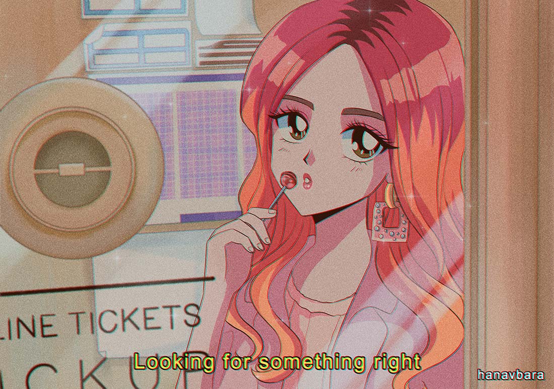 🌸STORE OPEN! on Twitter: "boy with luv as a 90's anime 💕 #BTS #