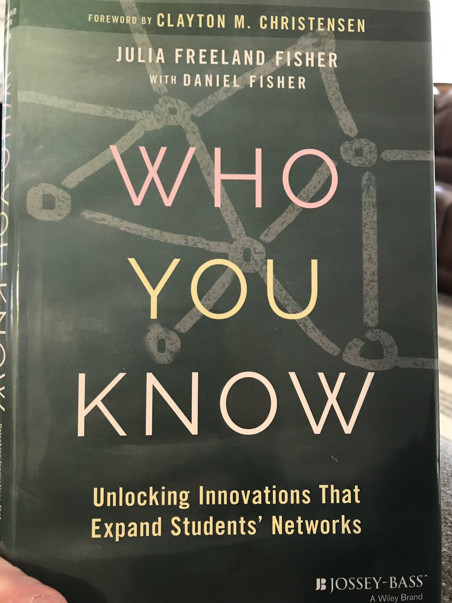 McGrathEagle6's tweet photo. Excited to dig into @juliaffreeland’s “Who You Know” after hearing about it at @ModernTeacherCo’ #NCDC19. Important work as we help our Ss navigate the future. Nice surprise for me... her husband co-author was an @USArmy Officer 🇺🇸 https://t.co/YY494ICZ70