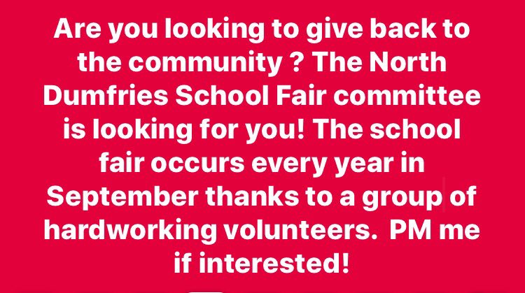 We are looking for volunteers! <a href="/northdumfries/">Township of North Dumfries</a>