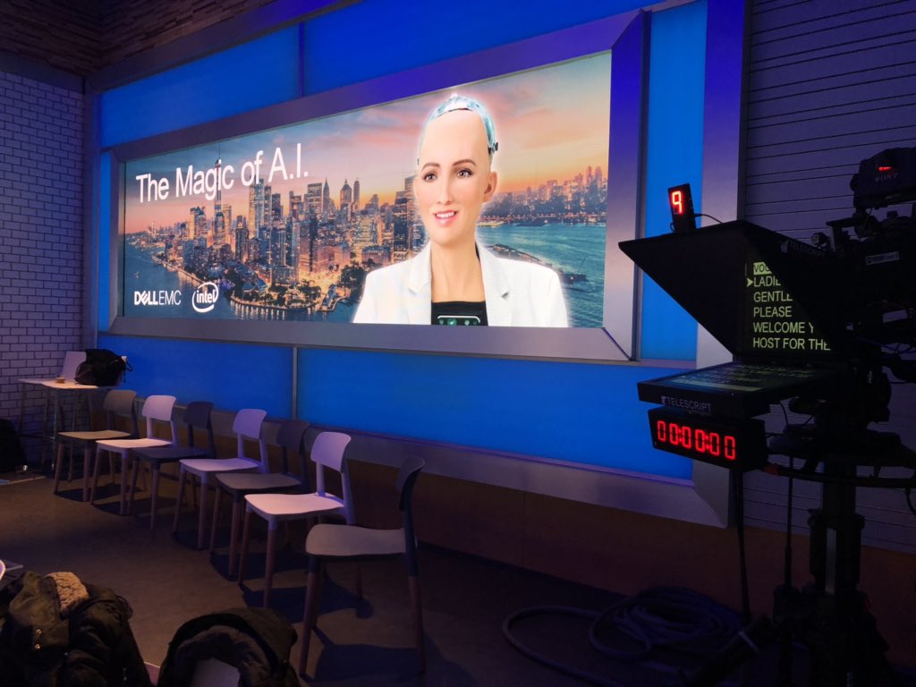 bgoncalves's tweet image. #MagicOfAI coming soon to a screen near you! #AI #ML thanks to @intelhpc @Dell in @GMA studios