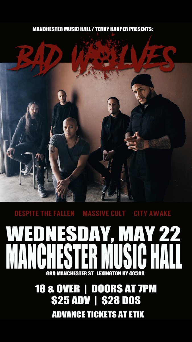massivecult's tweet photo. 5•22•19 ☠️☠️☠️ https://t.co/iwr7AXRcRb