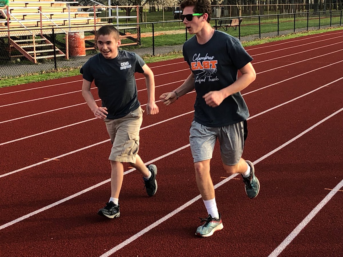 OlympiansAD's tweet image. Collin’s 400 race